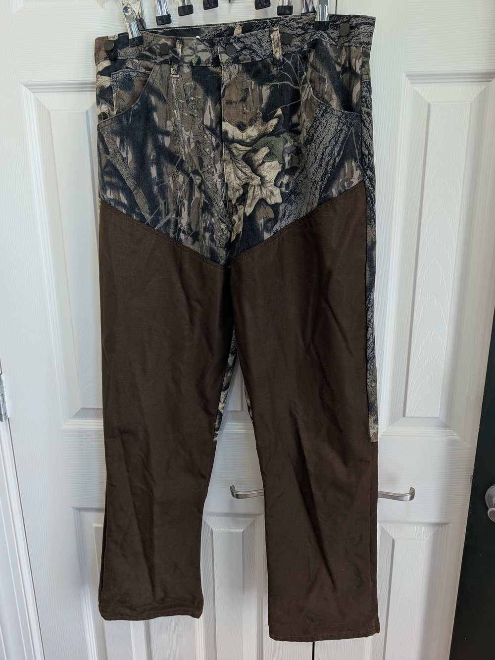 Men's Brown Camouflage Brushbuster Pants - Outdoor Hunting Pants